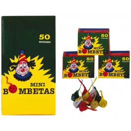 Mini bombetas (caja 50 ud)